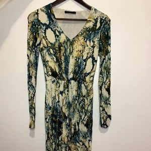 Kenneth Cole NY Snakeskin Dress, XS/S
